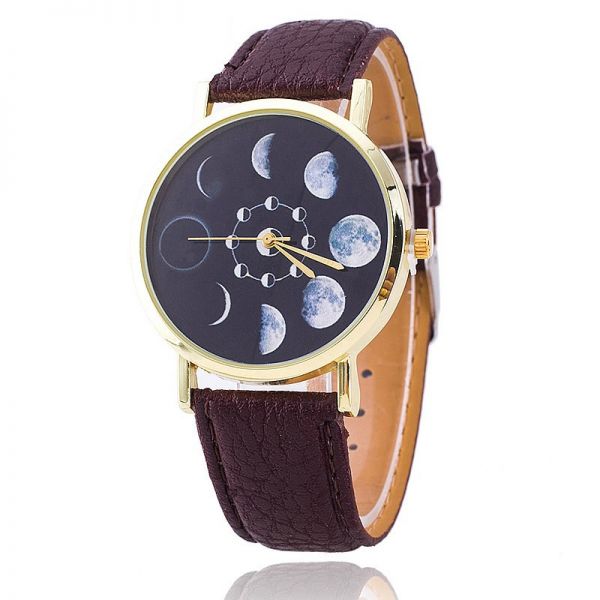 Moon Wrist Watch Titanium Material different Colors