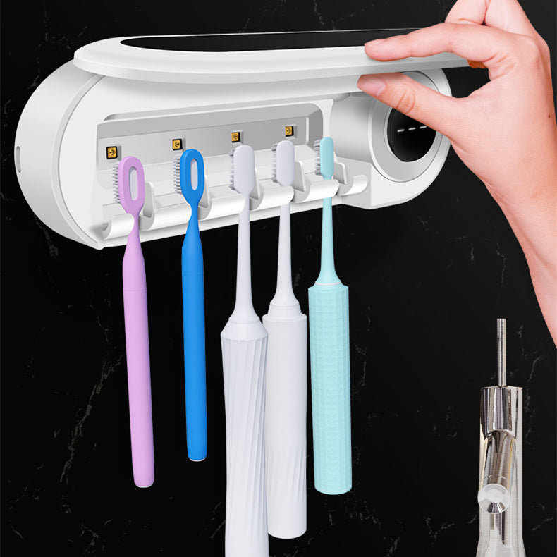 Wall Mounted Toothbrush Holder Smart Bathroom Accessories