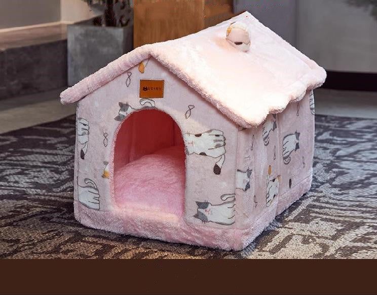 Foldable Pet House For Dog & Cat