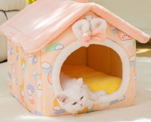 Foldable Pet House For Dog & Cat