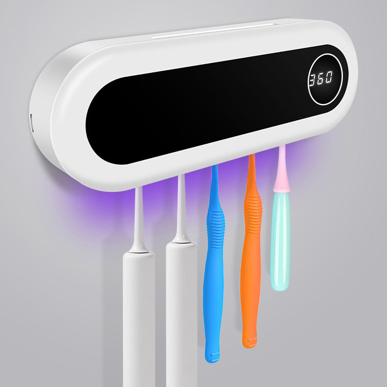 Wall Mounted Toothbrush Holder Smart Bathroom Accessories