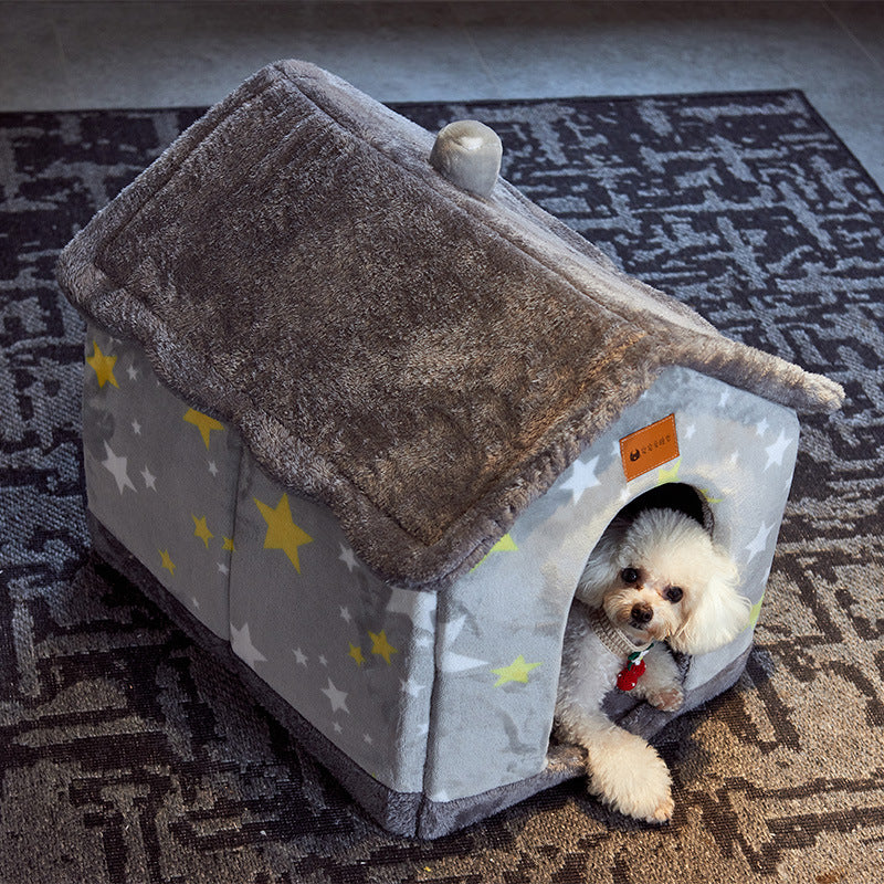 Foldable Pet House For Dog & Cat