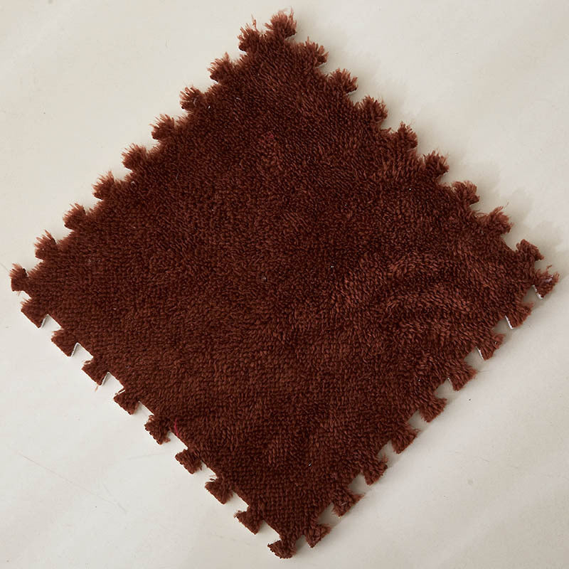 Suede Stitching Carpet  Anti-Fall Exercise Mat