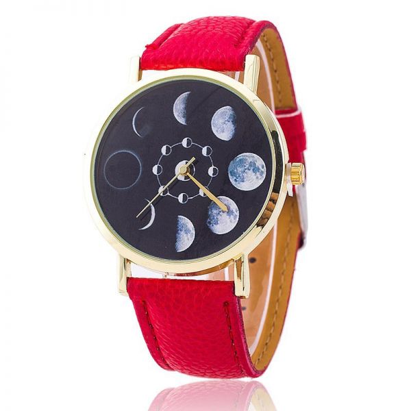 Moon Wrist Watch Titanium Material different Colors