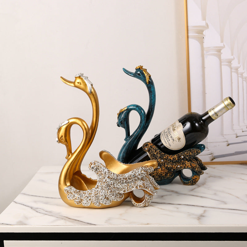 Luxury Wine Rack  Creative Handicraft Ornaments