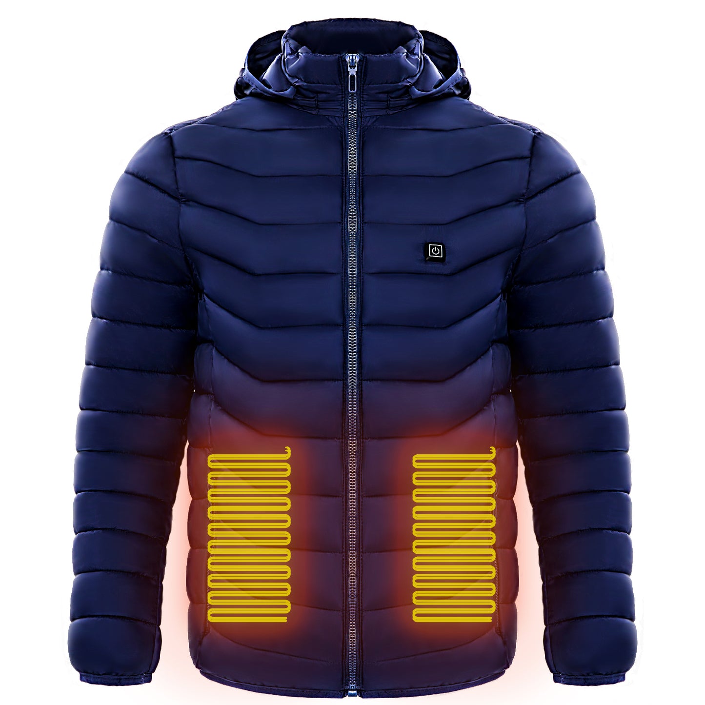 Men Electric Heating Jacket Insulated  Windbreaker