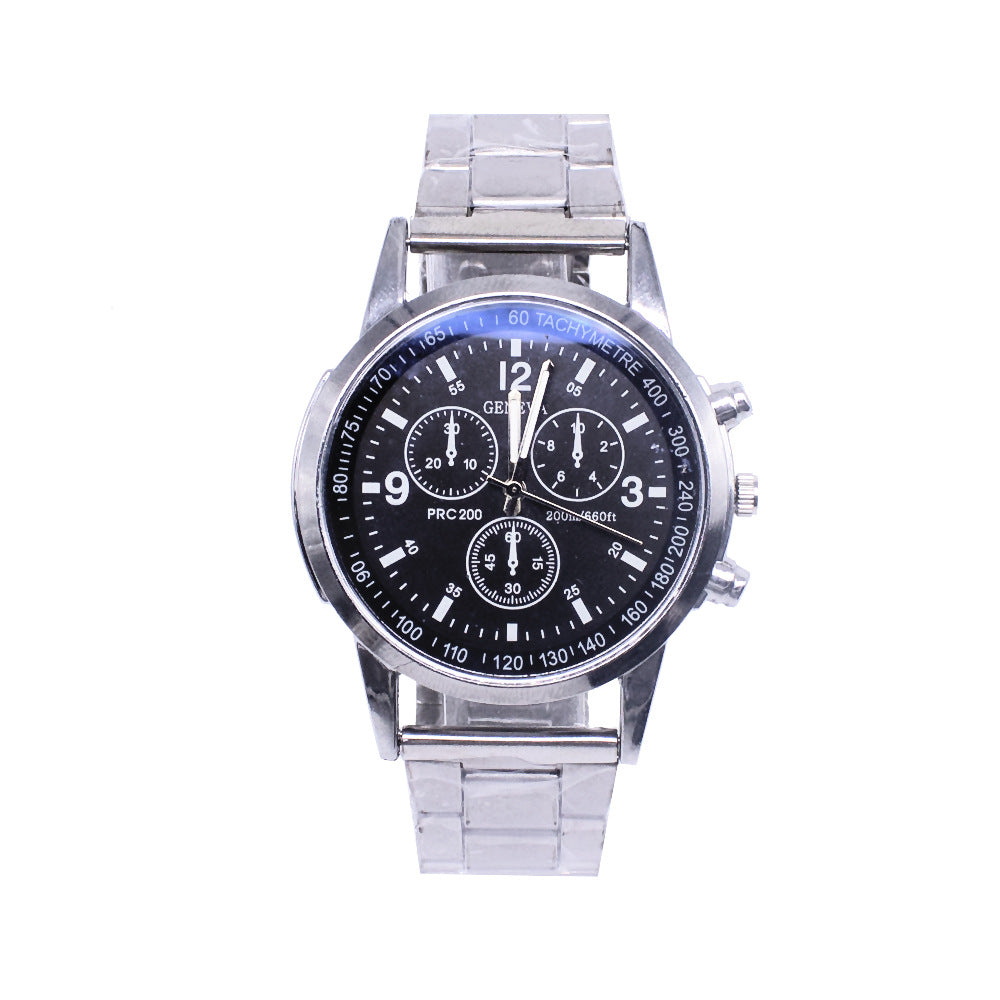 New Men WristWatch   Stainless Steel Quartz Style