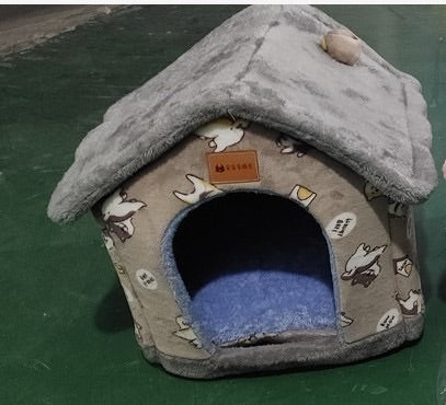 Foldable Pet House For Dog & Cat