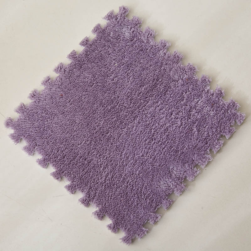 Suede Stitching Carpet  Anti-Fall Exercise Mat