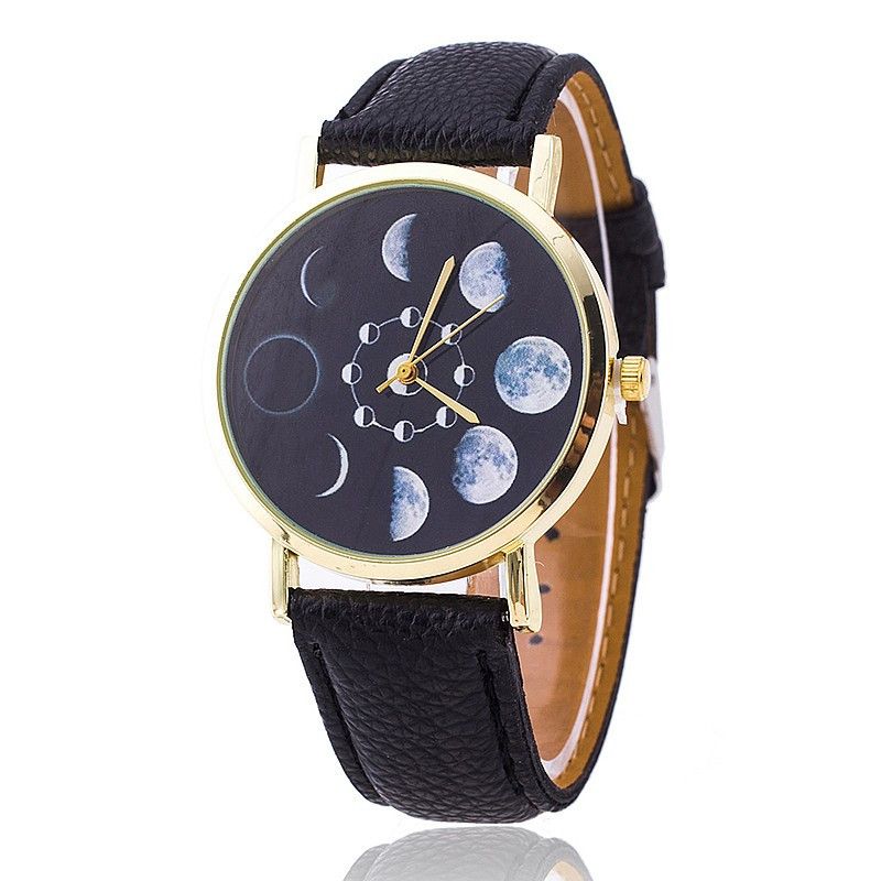 Moon Wrist Watch Titanium Material different Colors