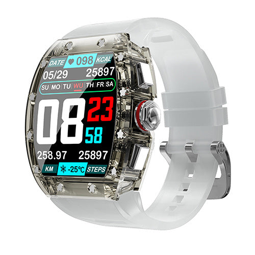 Smart Watch New YD5  Crystal Case Multicolore