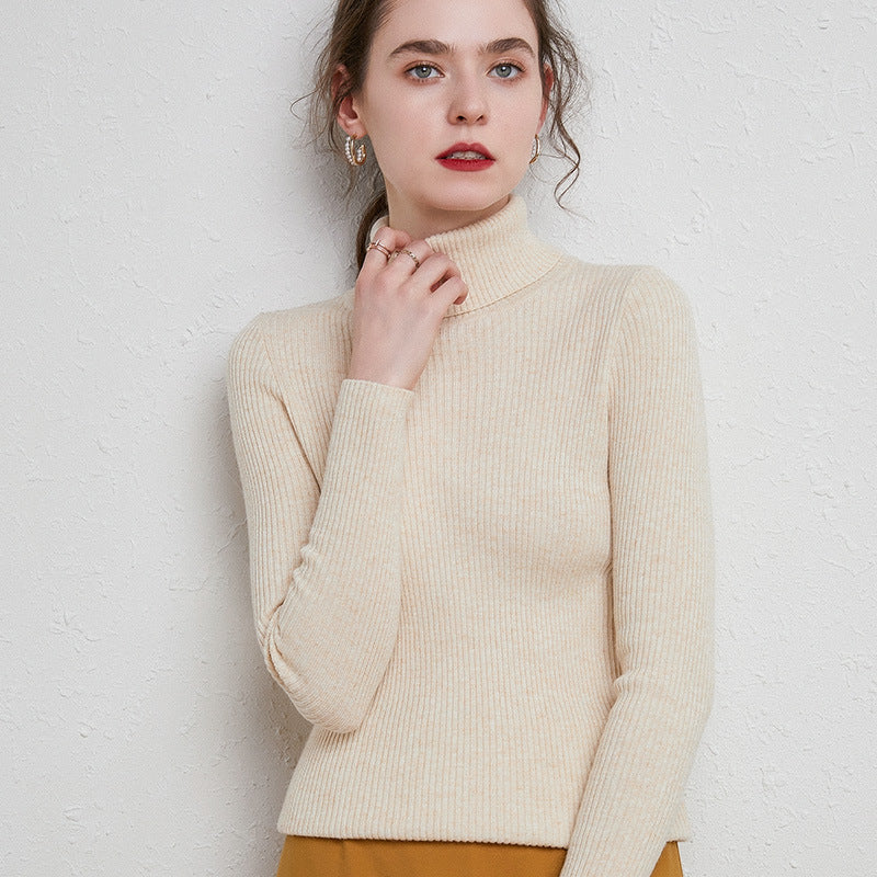 Turtleneck Women Sweater  for Autumn And Winter