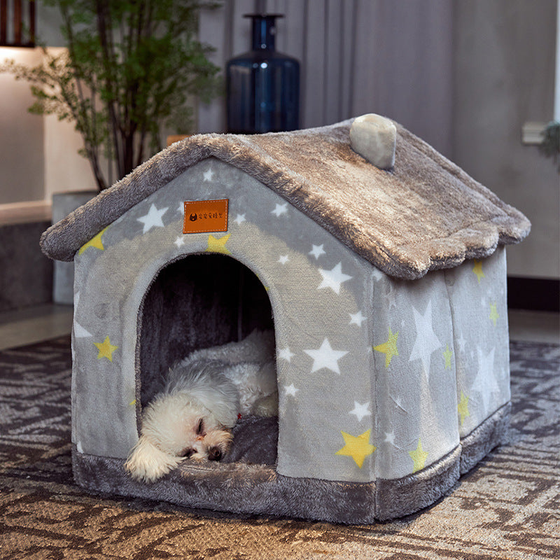 Foldable Pet House For Dog & Cat