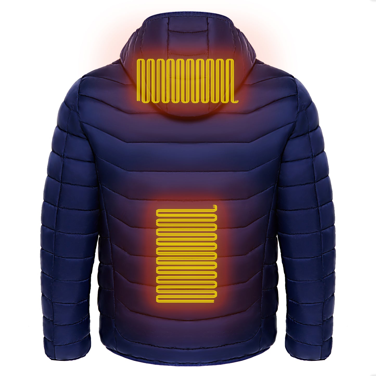 Men Electric Heating Jacket Insulated  Windbreaker