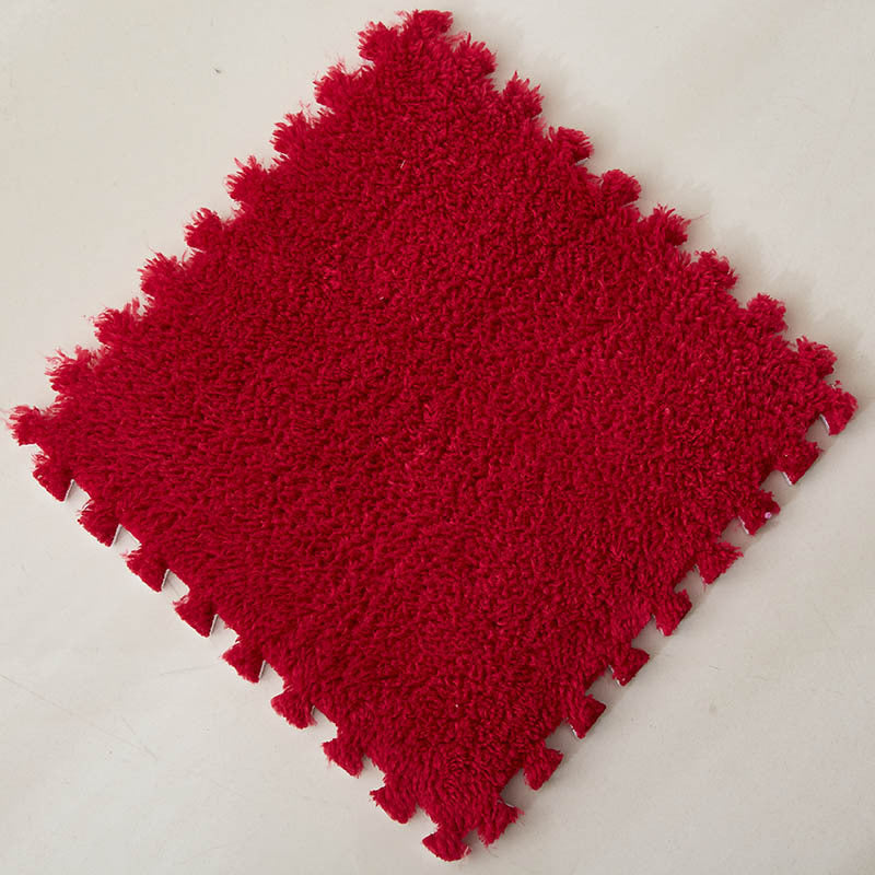 Suede Stitching Carpet  Anti-Fall Exercise Mat