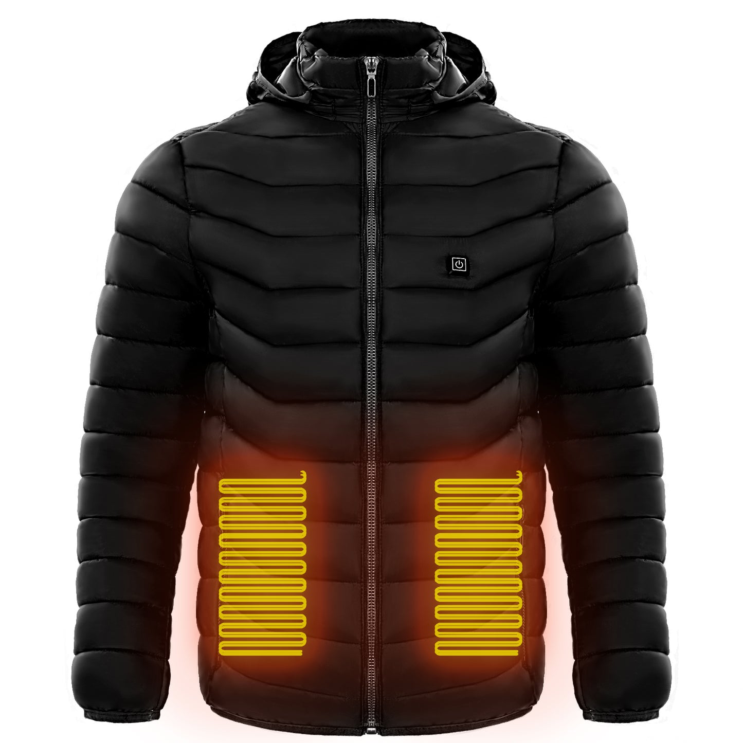 Men Electric Heating Jacket Insulated  Windbreaker