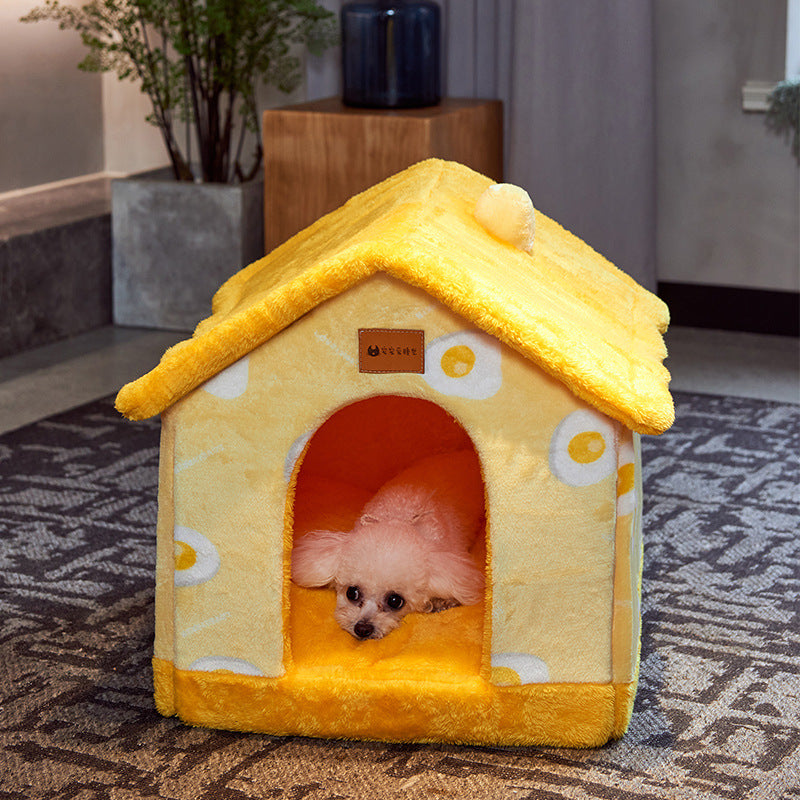 Foldable Pet House For Dog & Cat